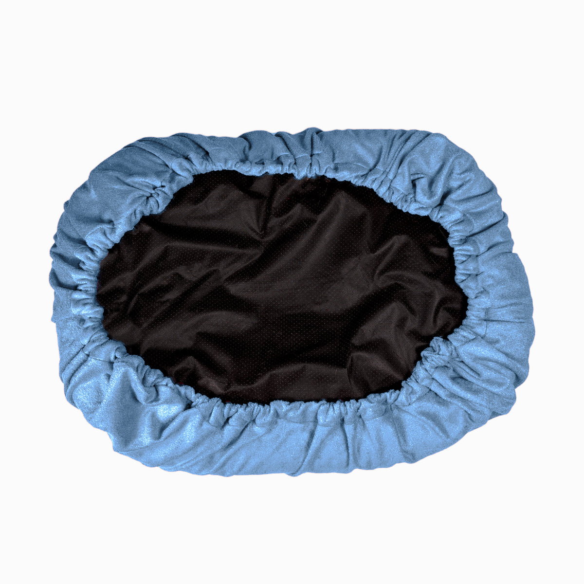 Light blue shop dog bed